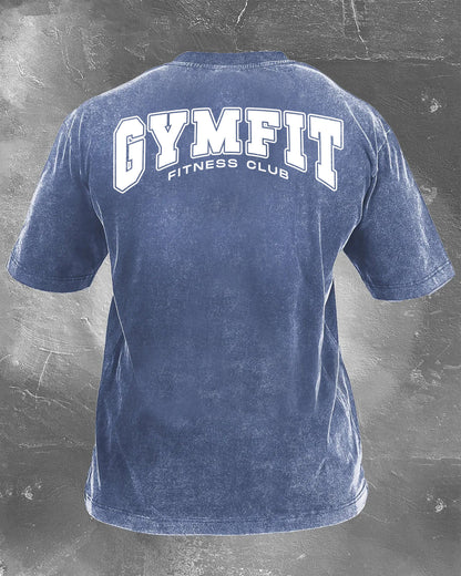 GYMFIT FITNESS CLUB WASHED T - SHIRT - Gymfit