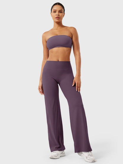 Leggings évasés à jambe droite Gymfit - Gymfit