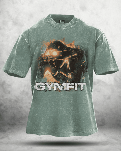 GYMFIT GORILLA WASHED T - SHIRT - Gymfit