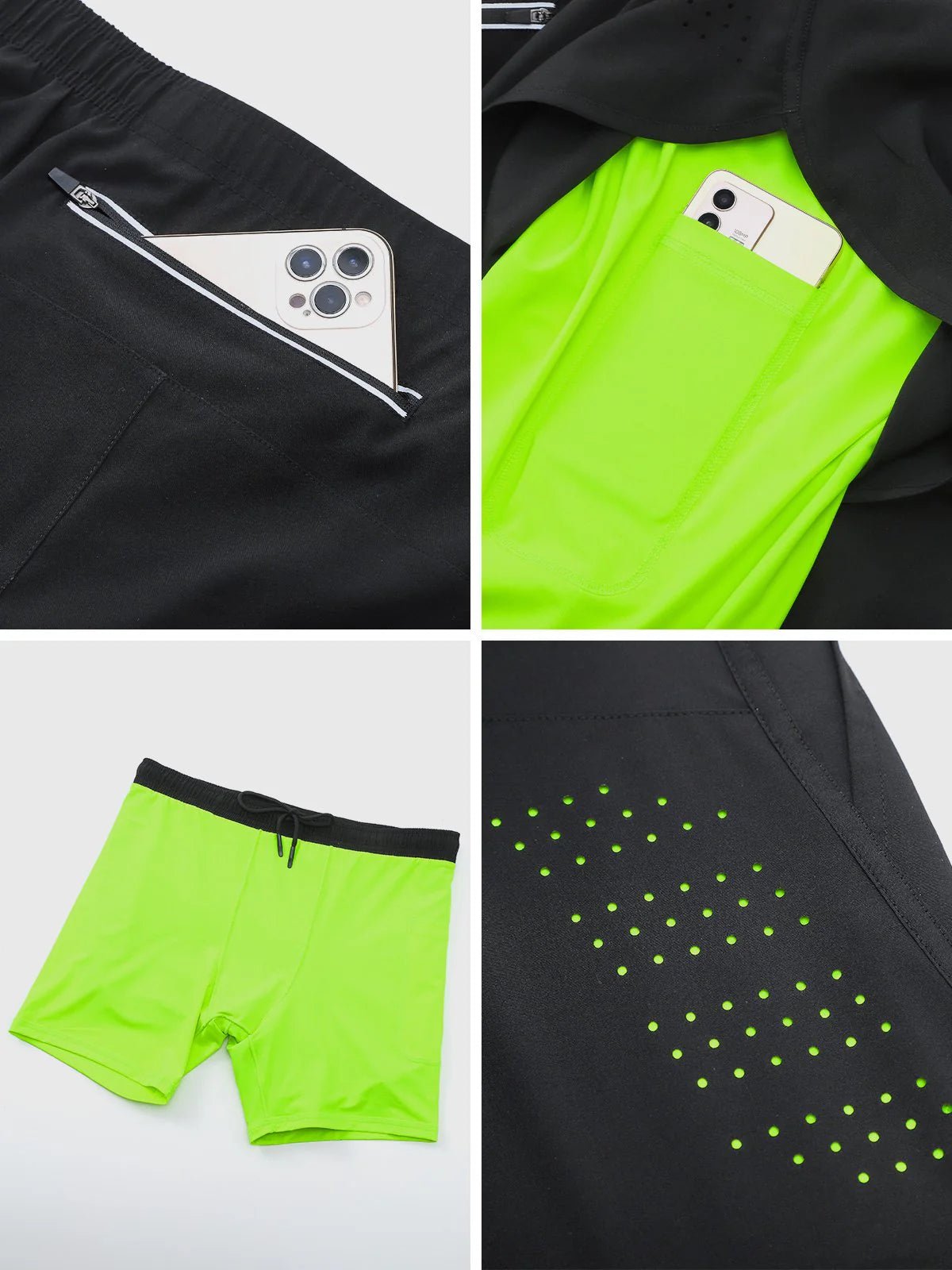 Short de sport 2-en-1 Gymfit - Gymfit