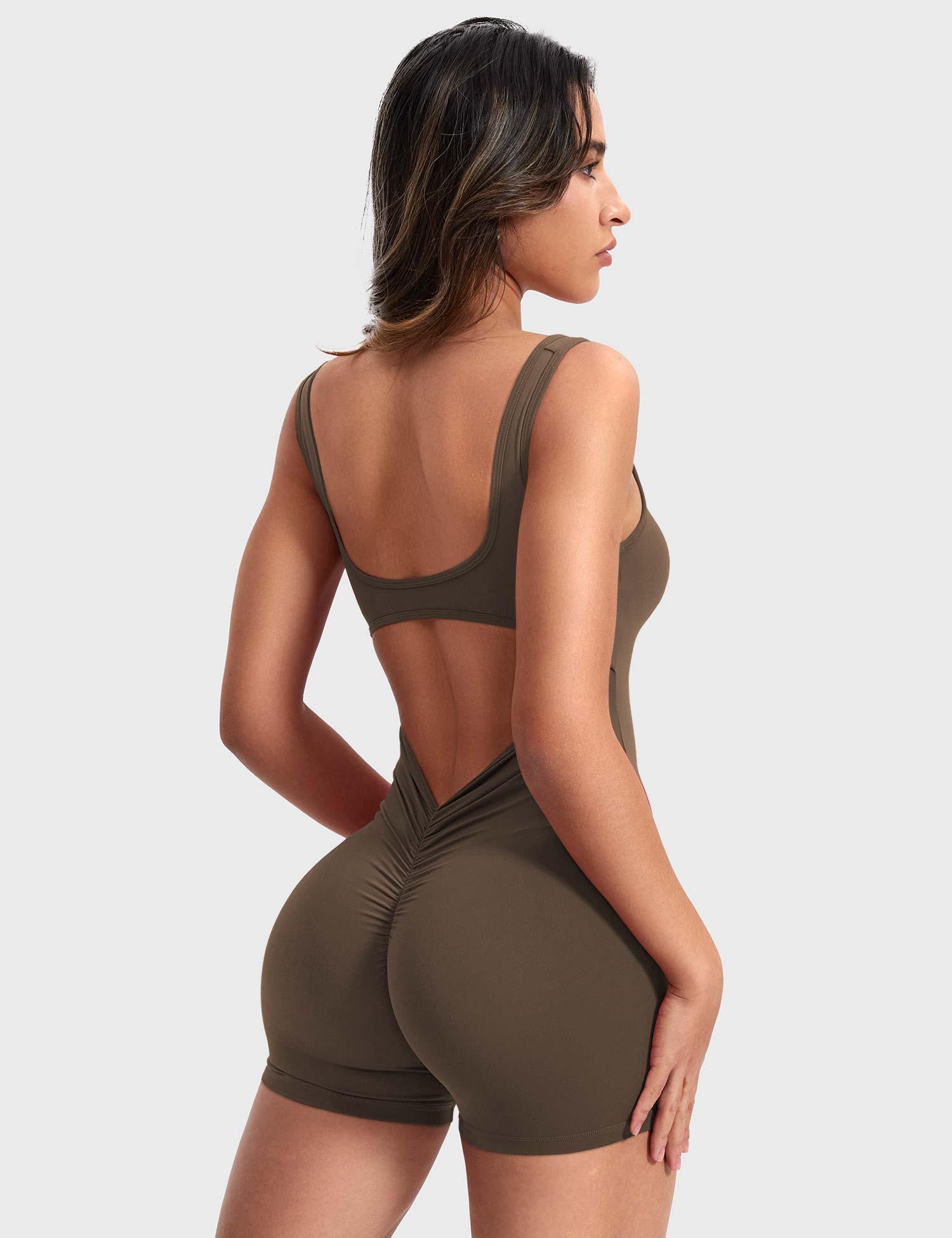 Gymfit combinaison short avec dos en V - Gymfit