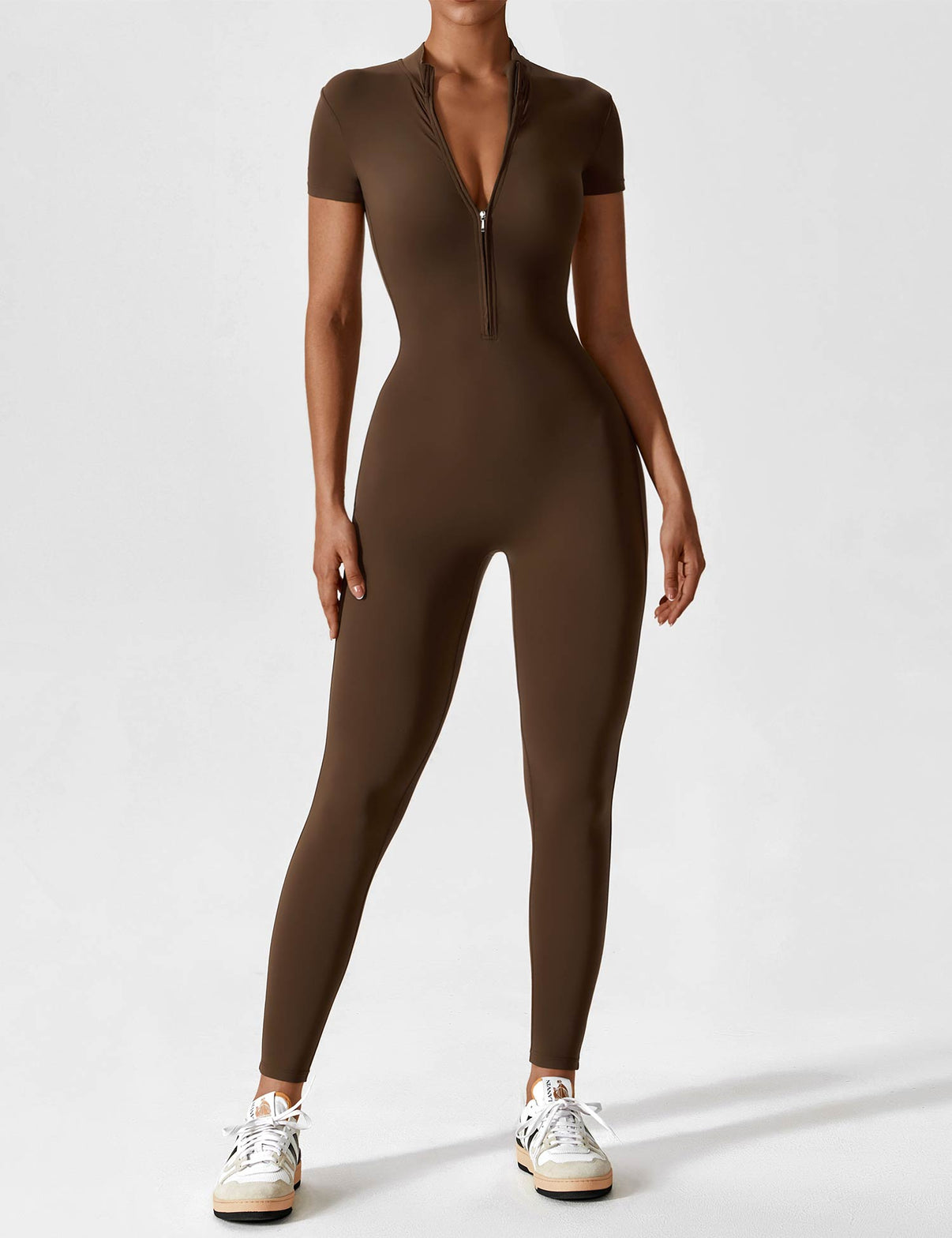 Combinaison courte zippée - Gymfit