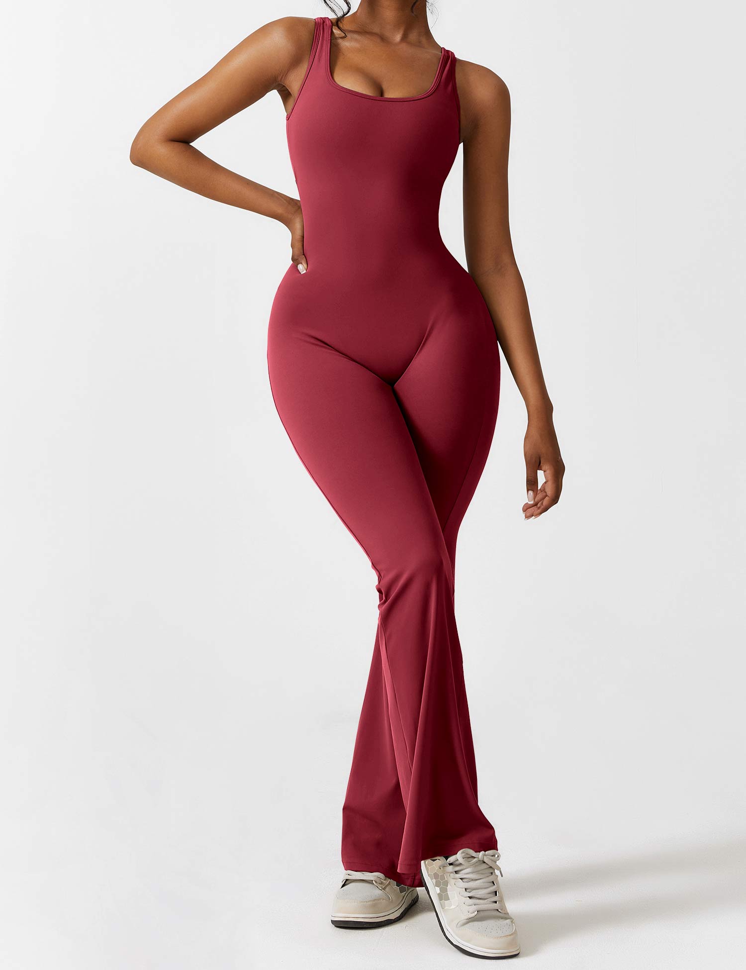 alt
Gymfit combi-short V - dos échancré jambe évasée - Gymfit