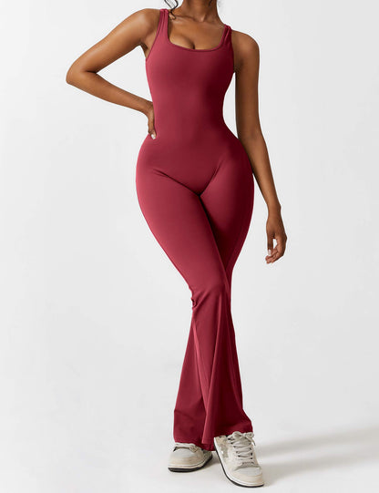 alt
Gymfit combi-short V - dos échancré jambe évasée - Gymfit