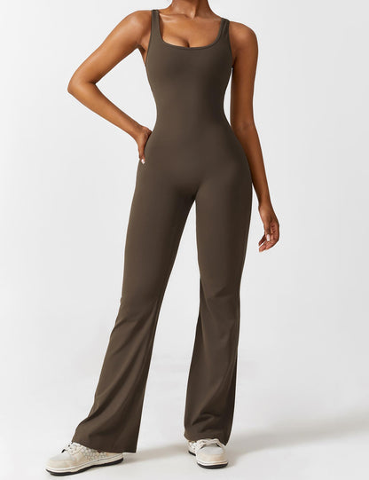 Gymfit Combinaison V - dos évasé jambe flare - Gymfit