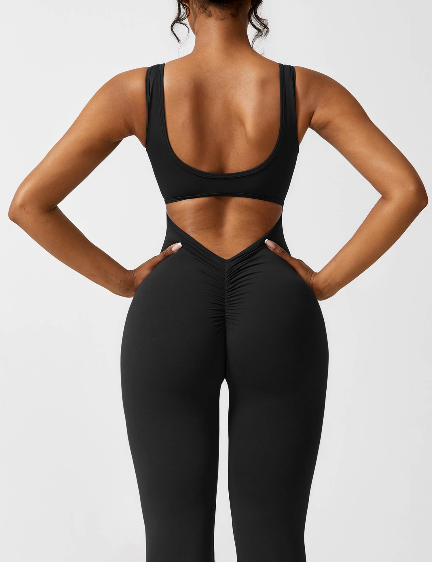 Gymfit Combinaison dos en V - jambes évasées - Gymfit