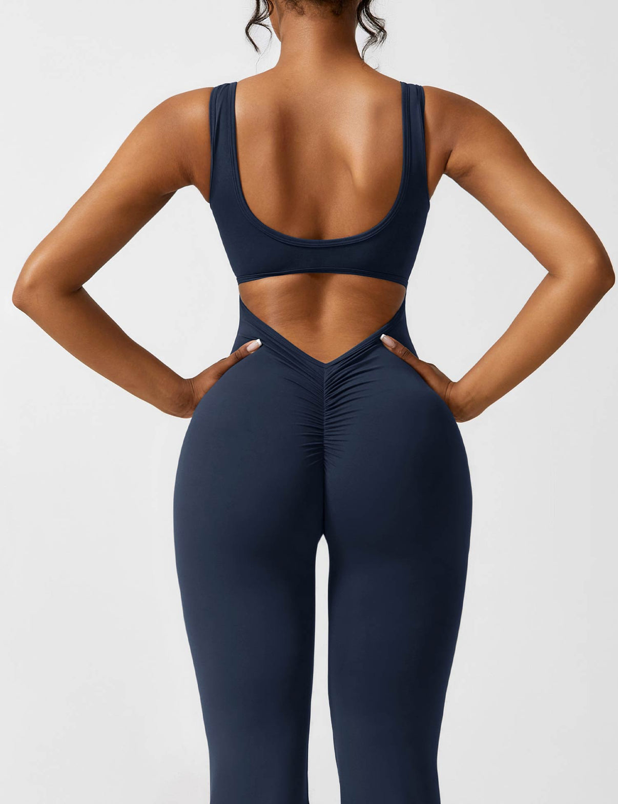 Combinaison Gymfit V - dos en V, jambes évasées - Gymfit