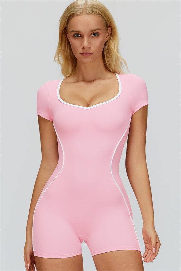 Gymfit Lined Short Jumpsuit - Gymfit