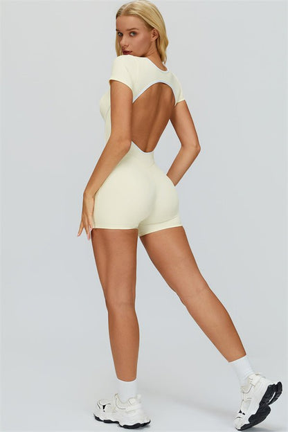 Gymfit Lined Short Jumpsuit - Gymfit