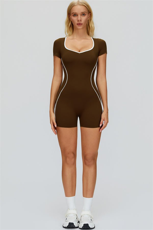 Gymfit Lined Short Jumpsuit - Gymfit