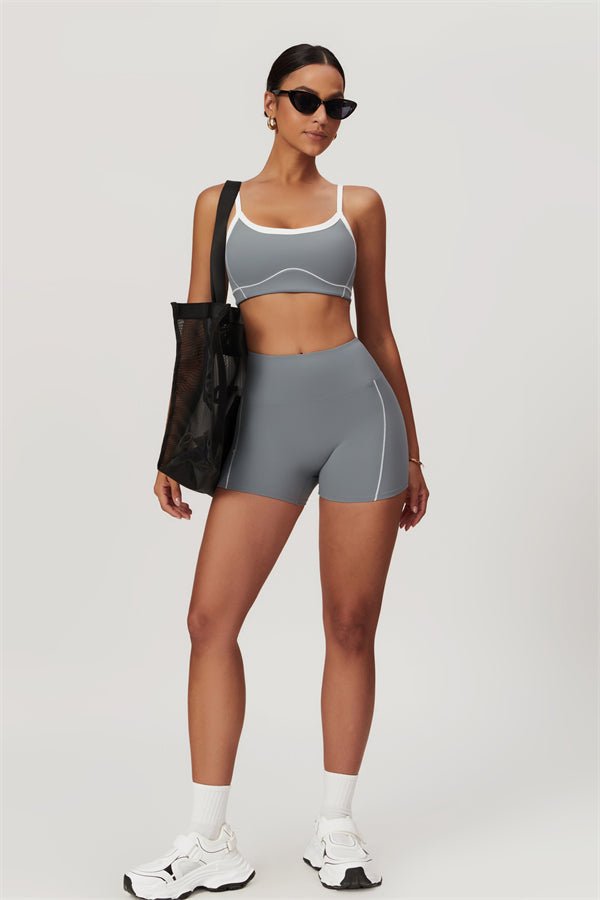 Ensemble haut de sport doublé et short Gymfit - Gymfit