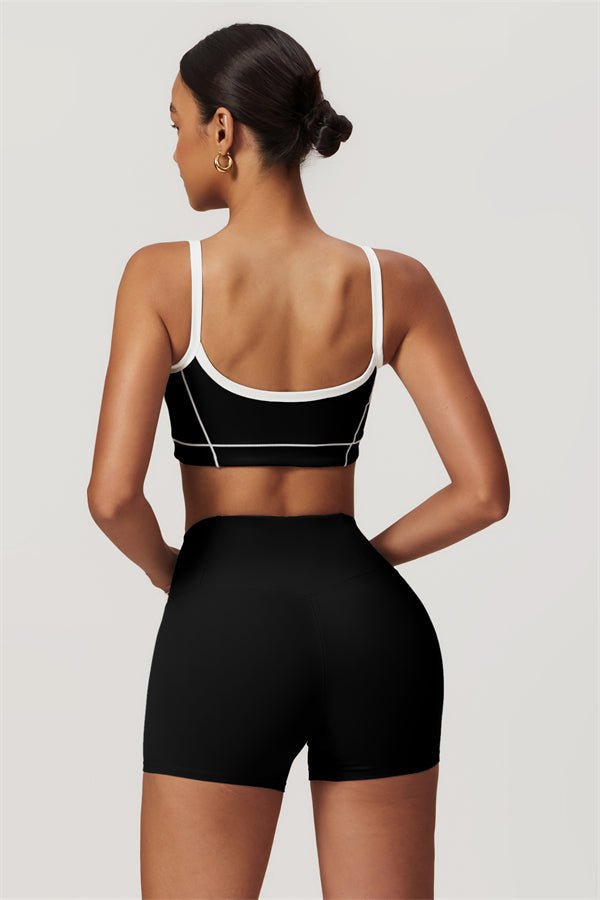 Ensemble Gymfit haut de sport doublé et short - Gymfit