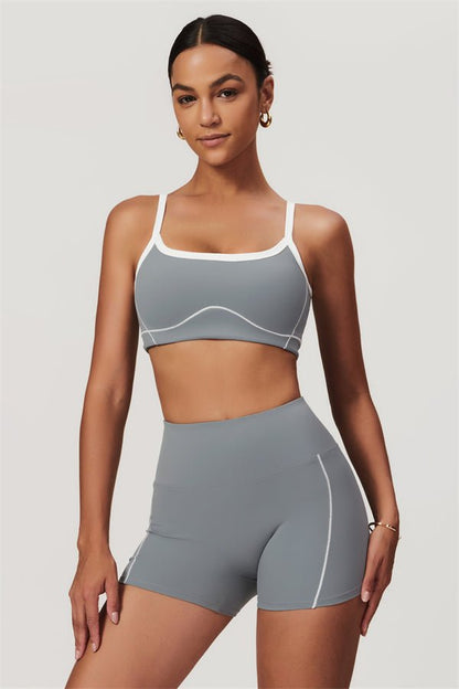 Ensemble haut de sport doublé et short Gymfit - Gymfit