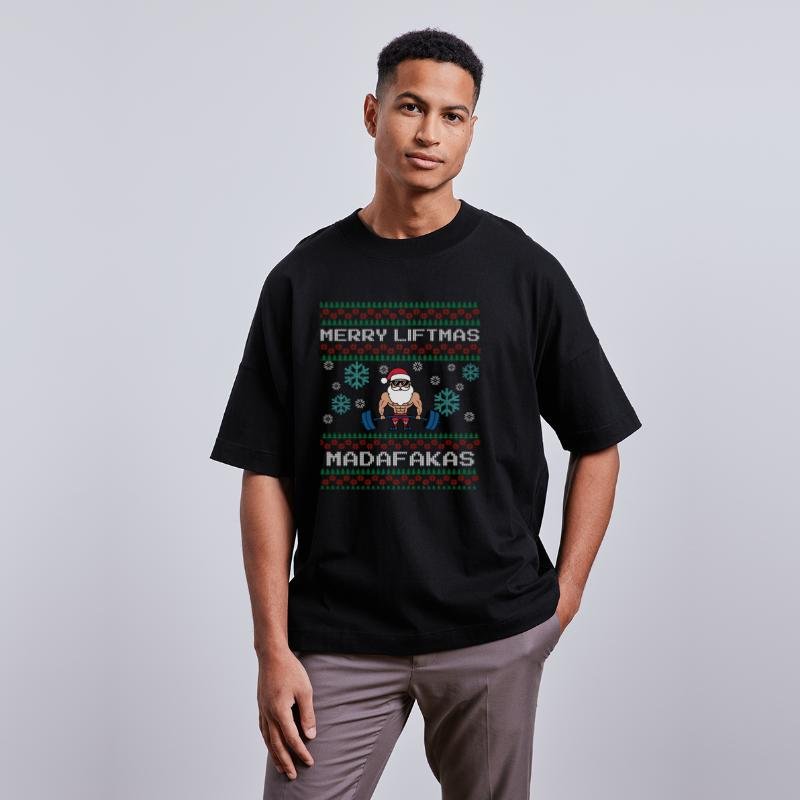 T-shirt Merry Liftmas - Gymfit
