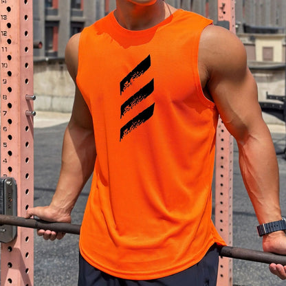 Gymfit Débardeur rayé en mesh - Gymfit