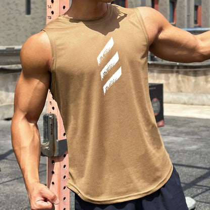 Débardeur rayé en mesh - Gymfit