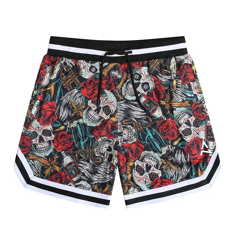Shorts Gymfit en maille rayée - Gymfit