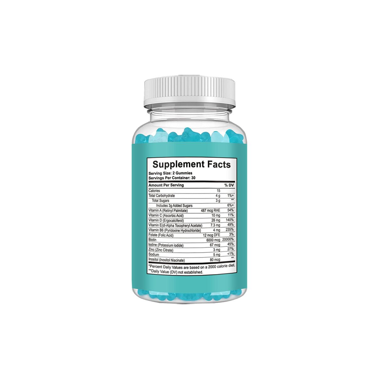 Gymfit Nutrition Hair Vitamins - Gymfit