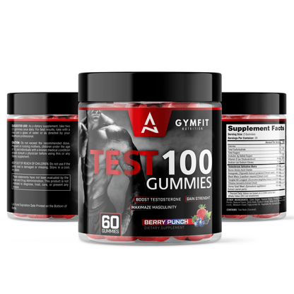 Gymfit Nutrition TEST 100 gommes - Gymfit