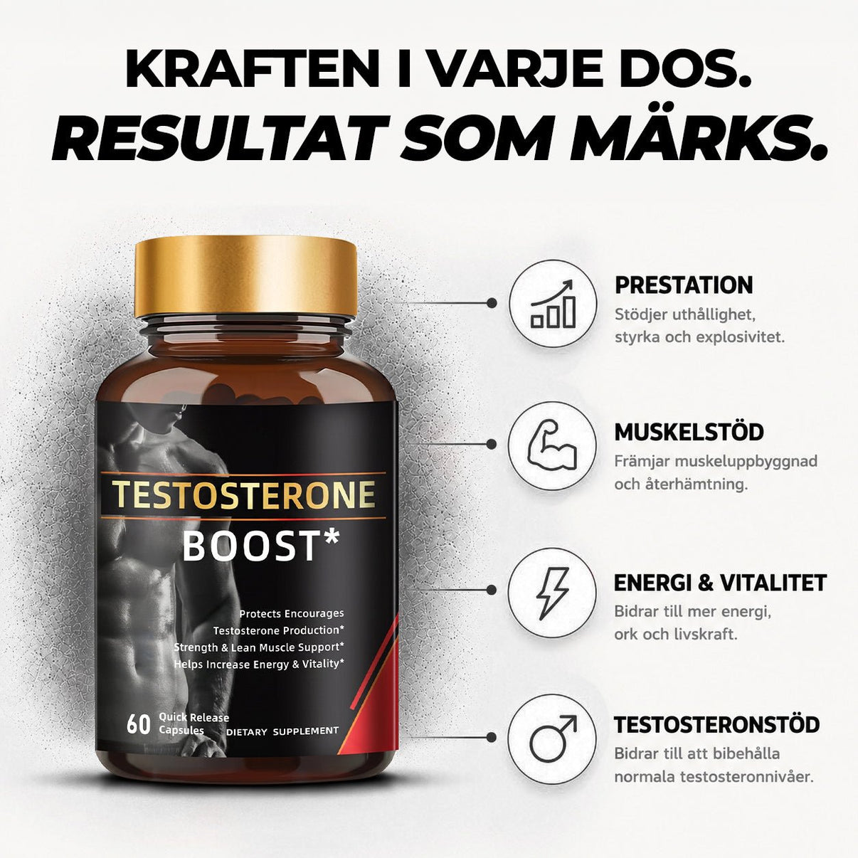 Gymfit Nutriton Testo Boost MAX - Gymfit