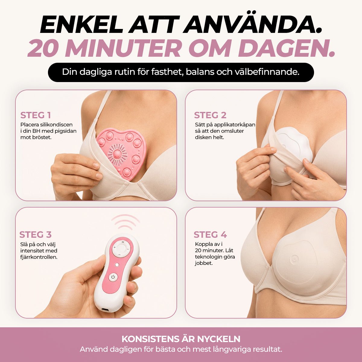 Gymfit Pulse BustLift EMS - Gymfit