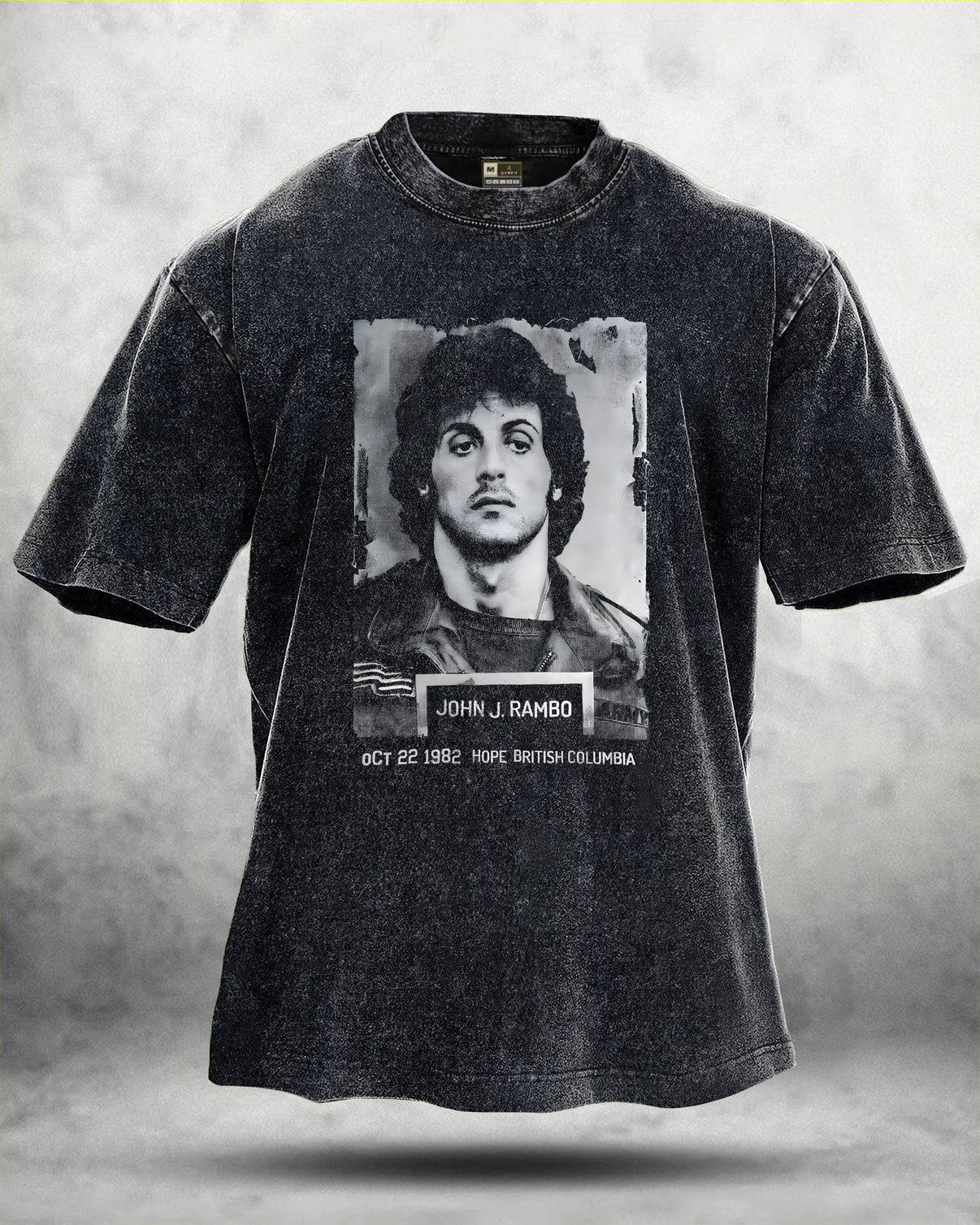 GYMFIT RAMBO WASHED T - SHIRT - Gymfit