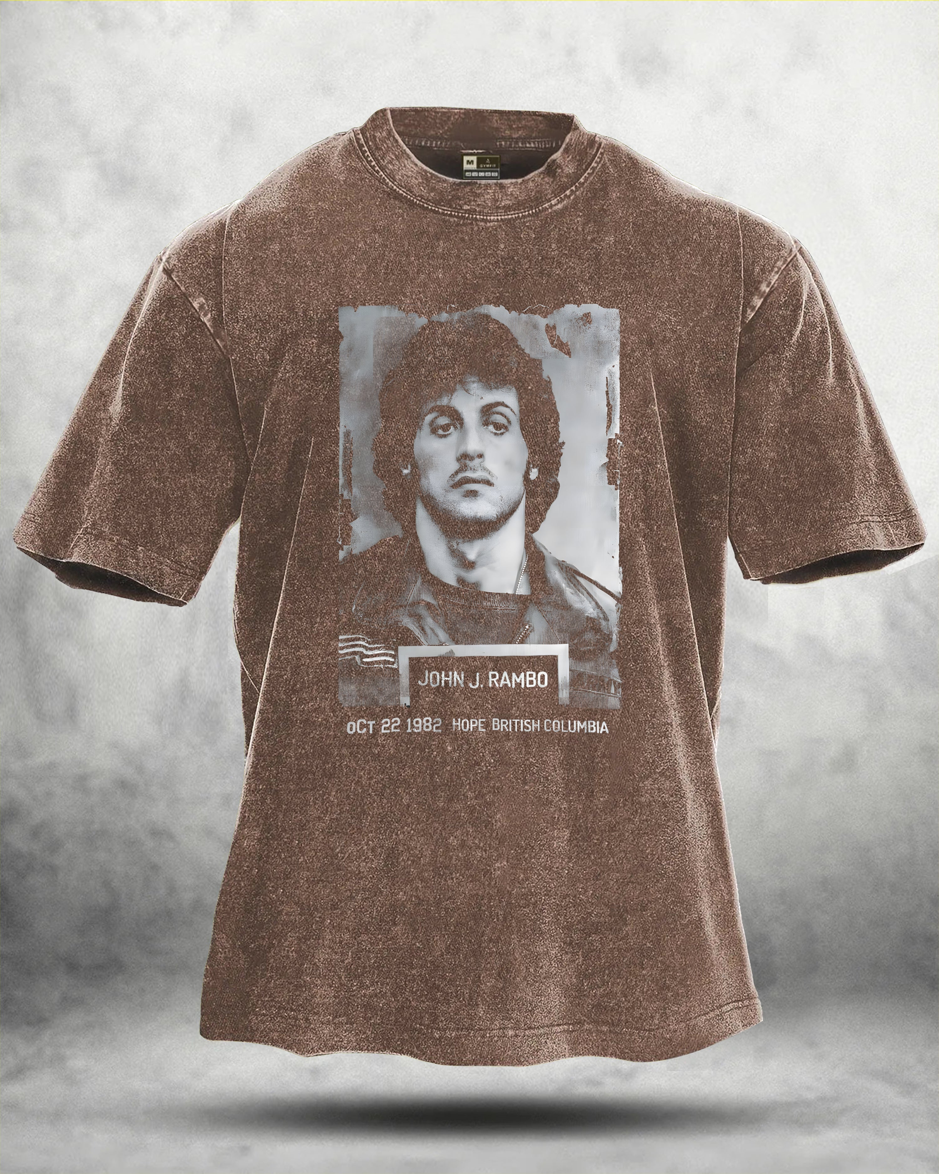 GYMFIT RAMBO WASHED T - SHIRT - Gymfit