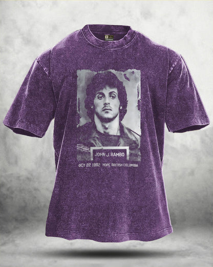 GYMFIT RAMBO WASHED T - SHIRT - Gymfit
