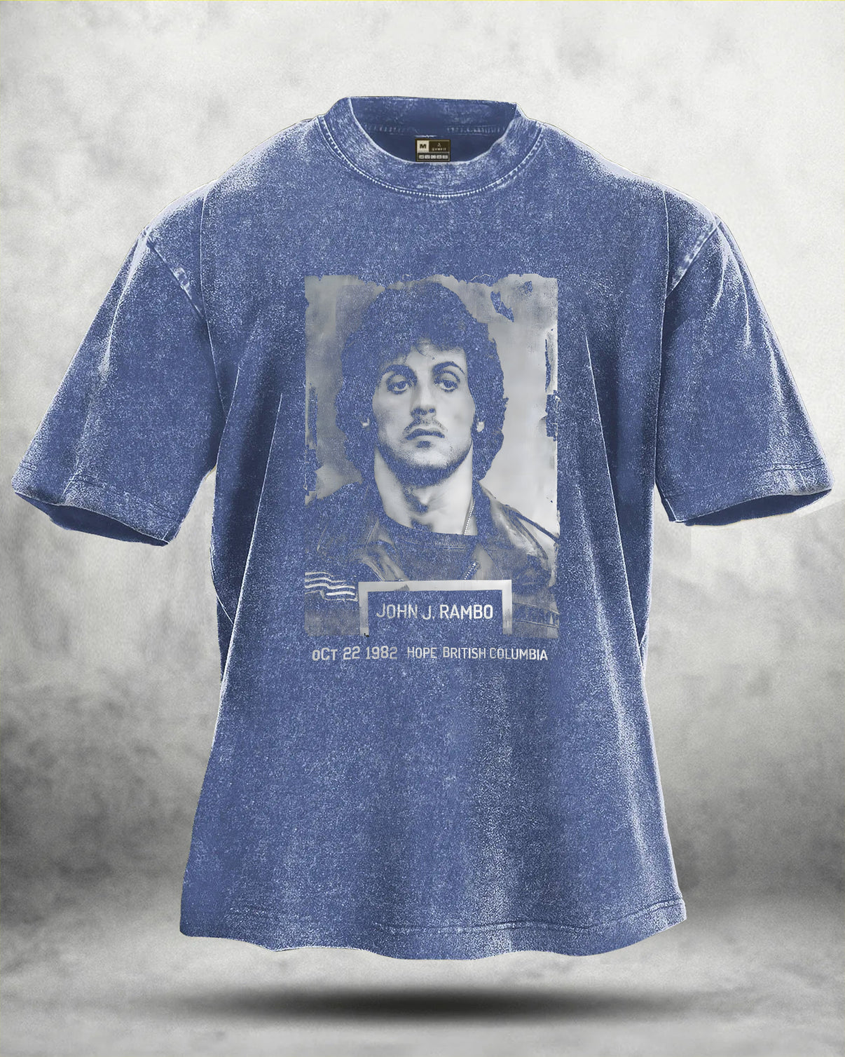 GYMFIT RAMBO WASHED T - SHIRT - Gymfit