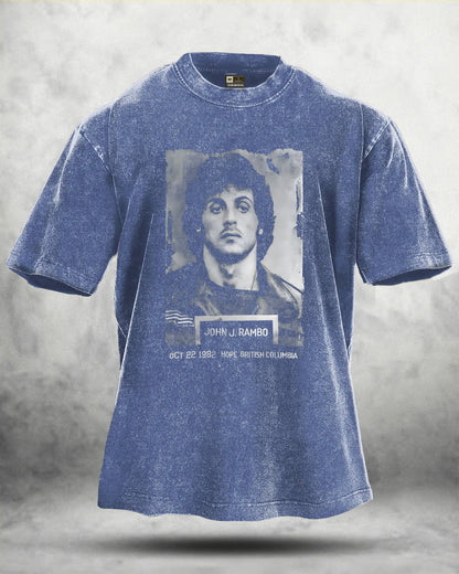 GYMFIT RAMBO WASHED T - SHIRT - Gymfit