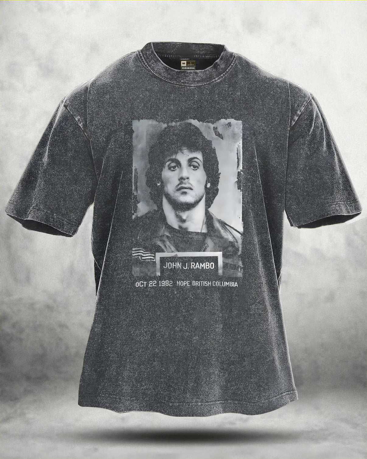 GYMFIT RAMBO WASHED T - SHIRT - Gymfit