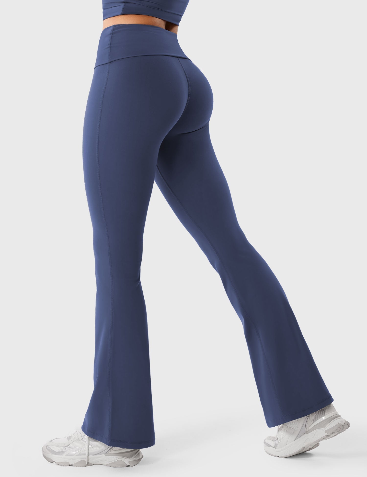 Gymfit Romola leggings évasés à taille repliable - Gymfit