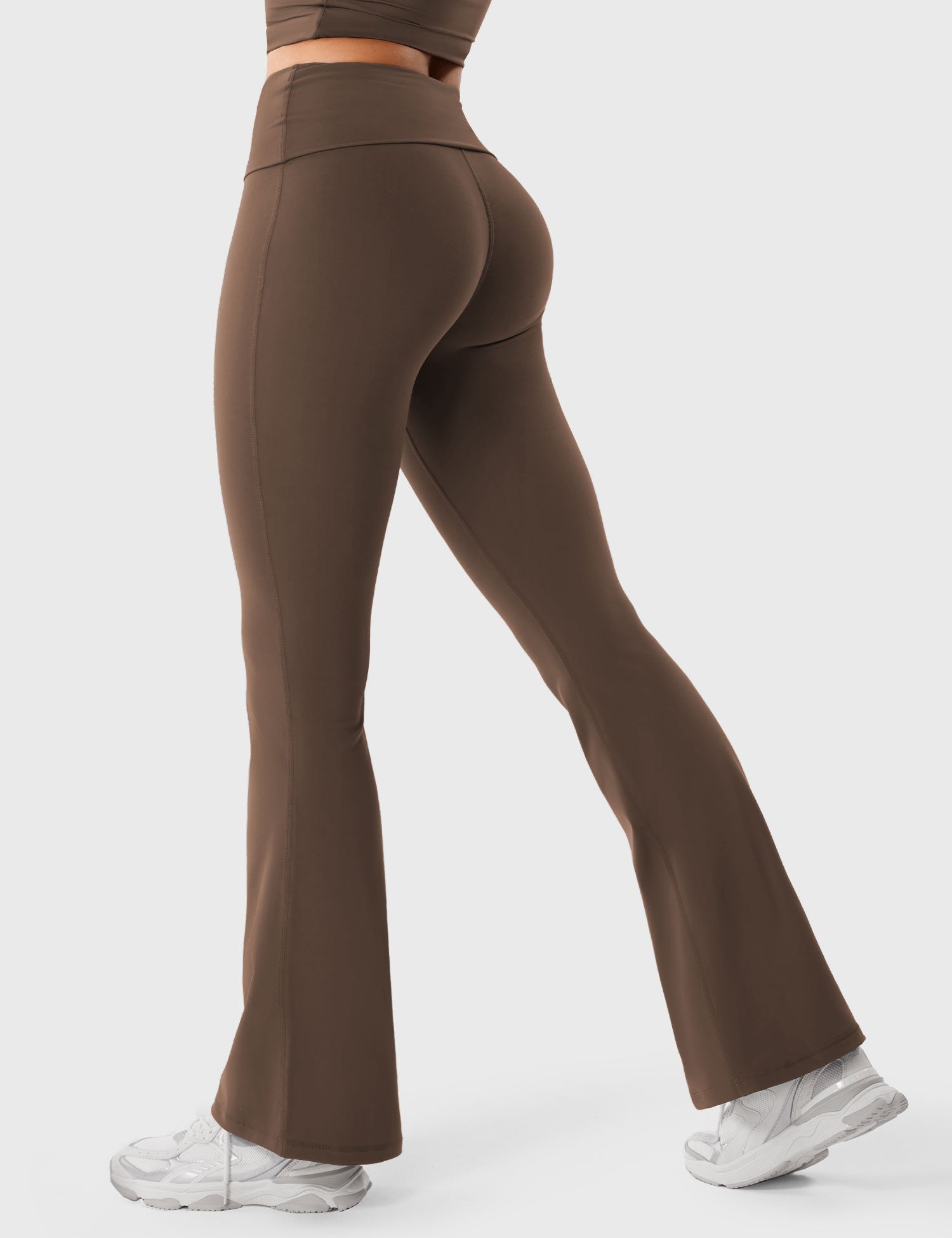 Gymfit Romola Leggings évasés à taille repliée - Gymfit
