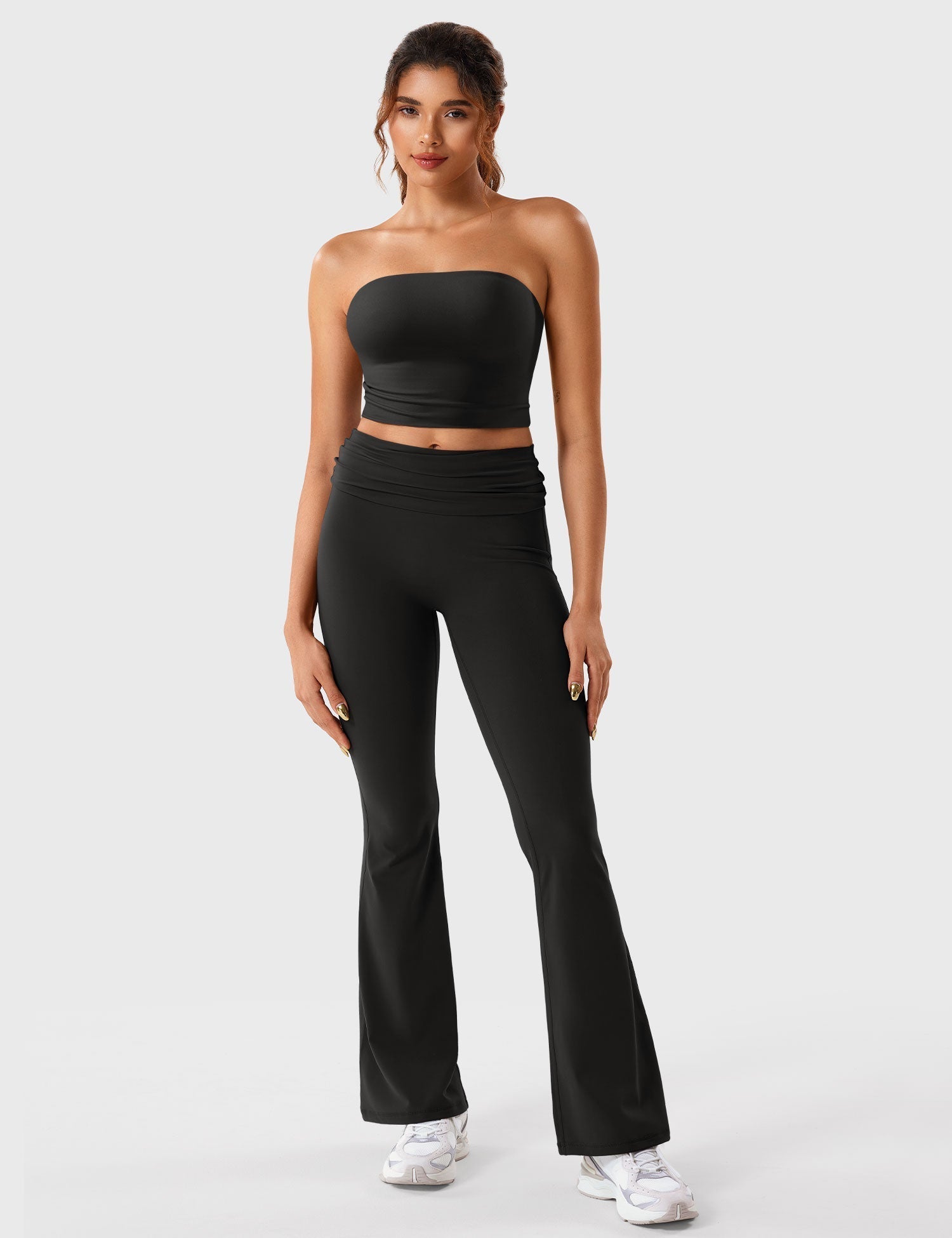 Leggings évasés pliables Gymfit Romola - Gymfit