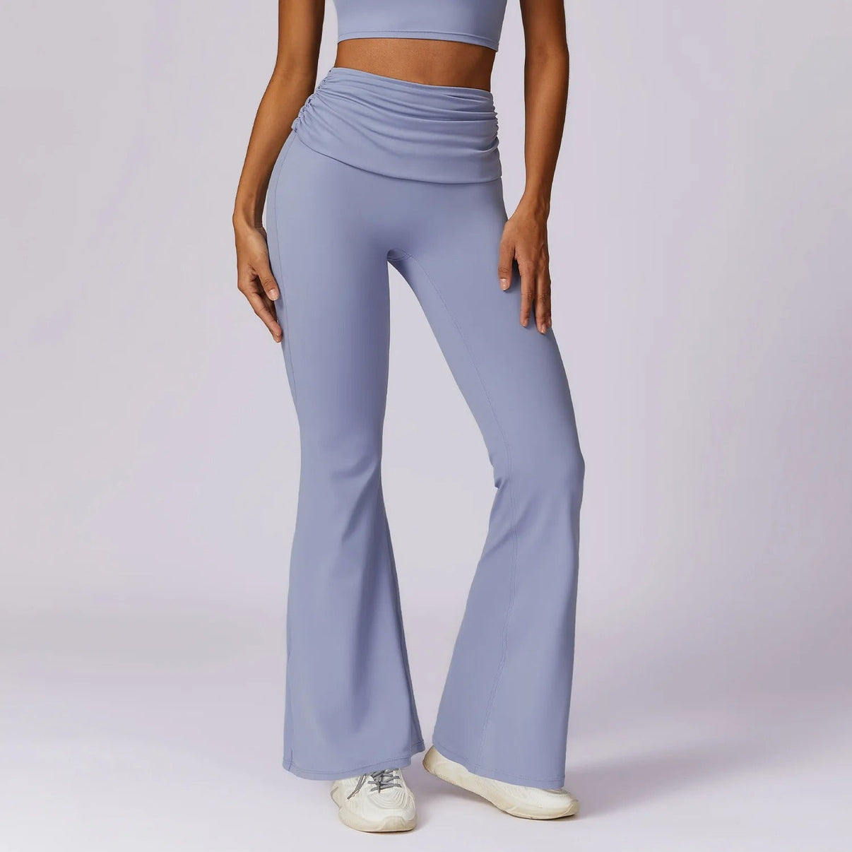 Gymfit Romola Legging évasé à taille rabattable - Gymfit
