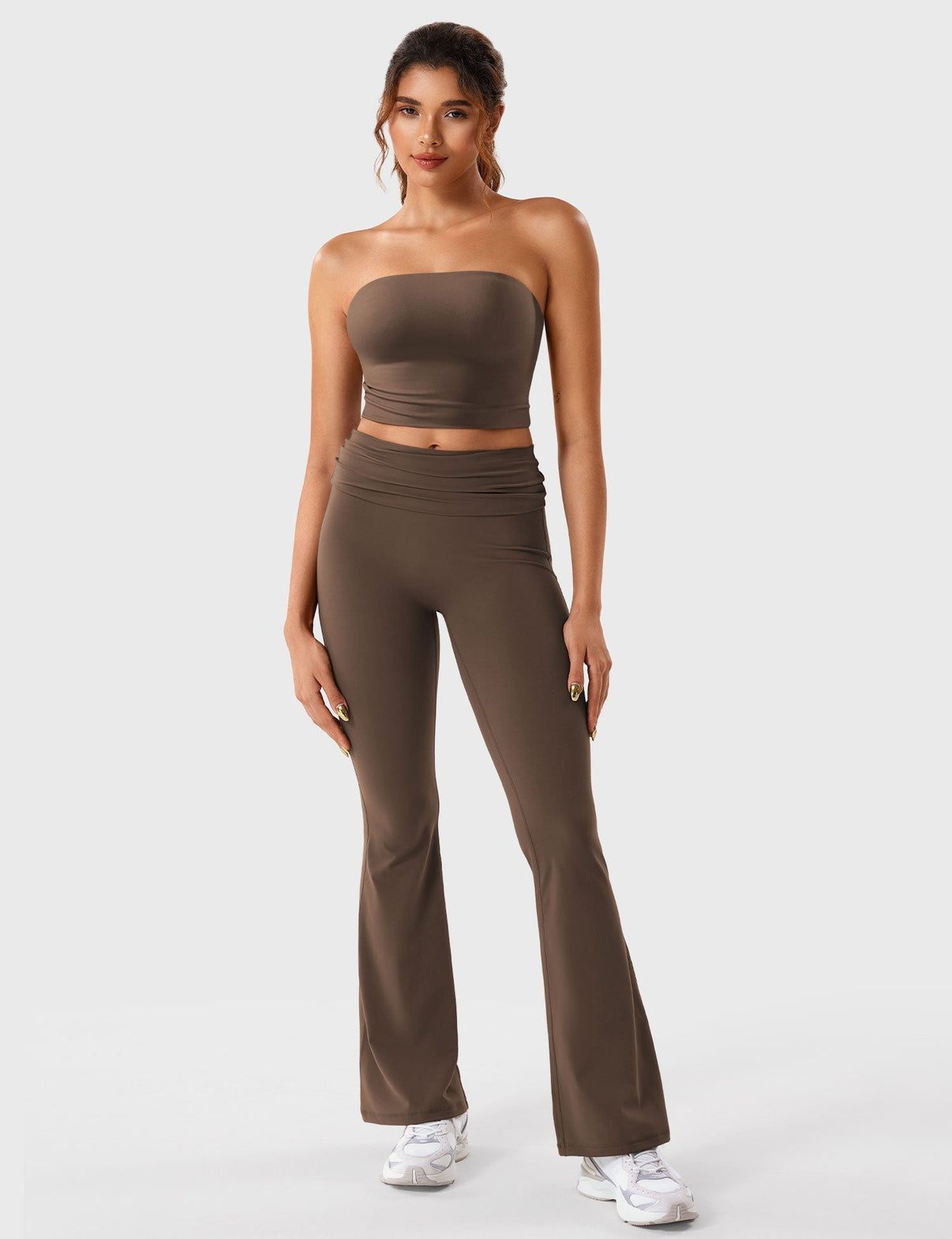 Leggings évasés à revers Romola - Gymfit