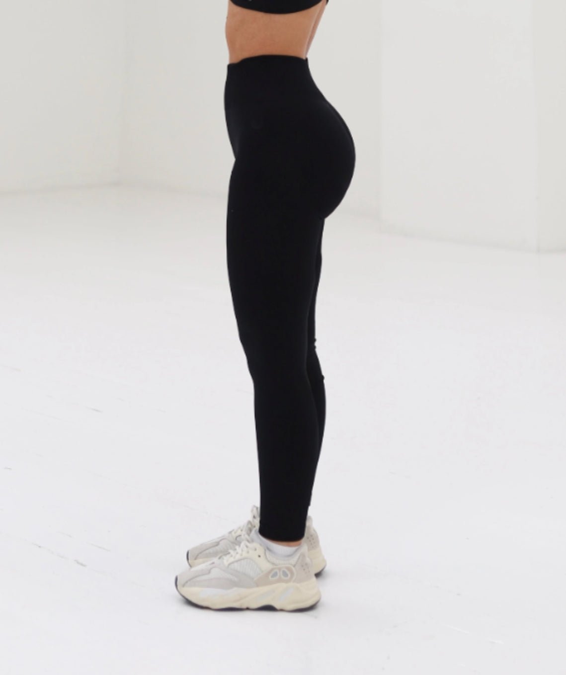 Legging contour côtelé froncé Gymfit