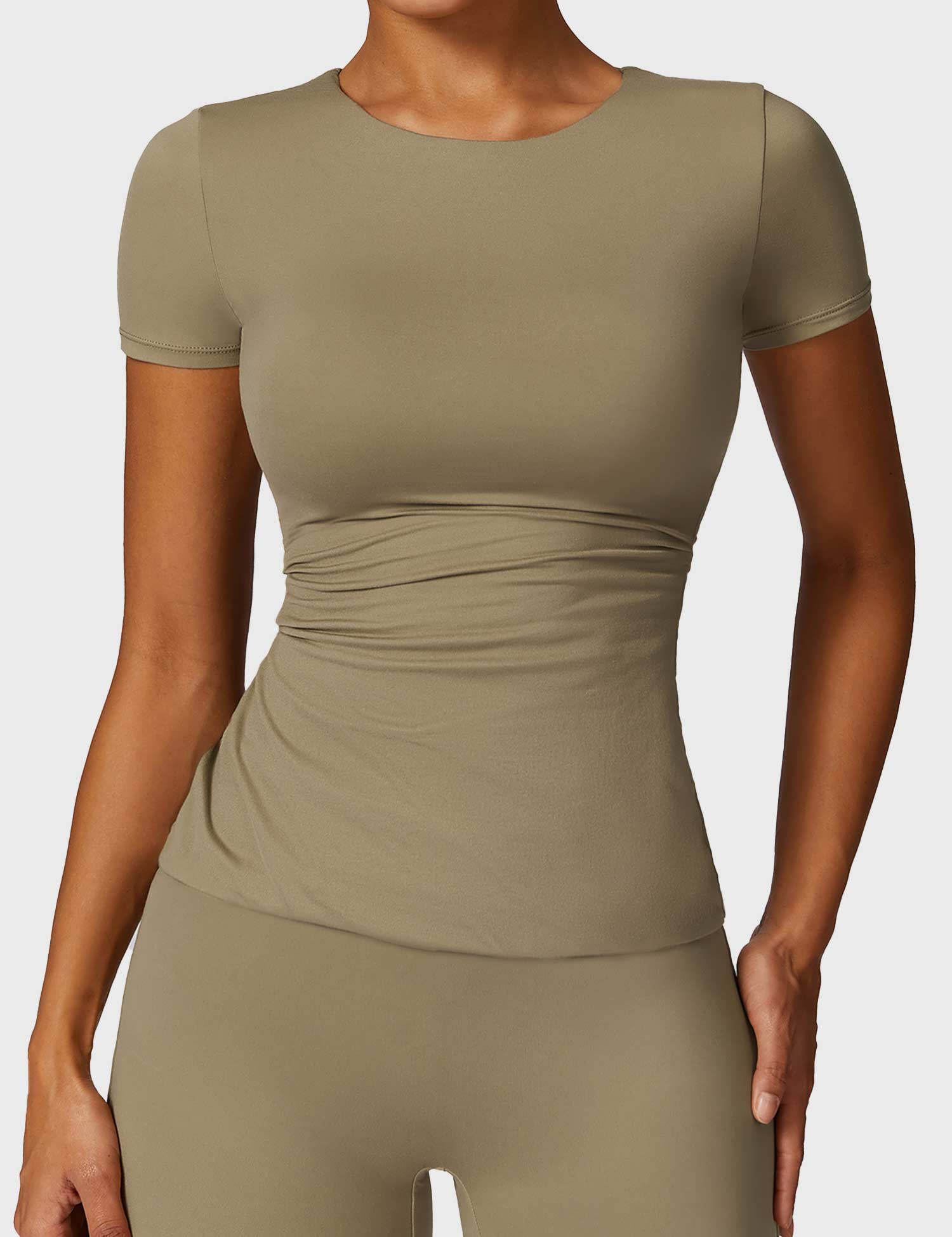 T-shirt Gymfit à manches courtes et col rond - Gymfit