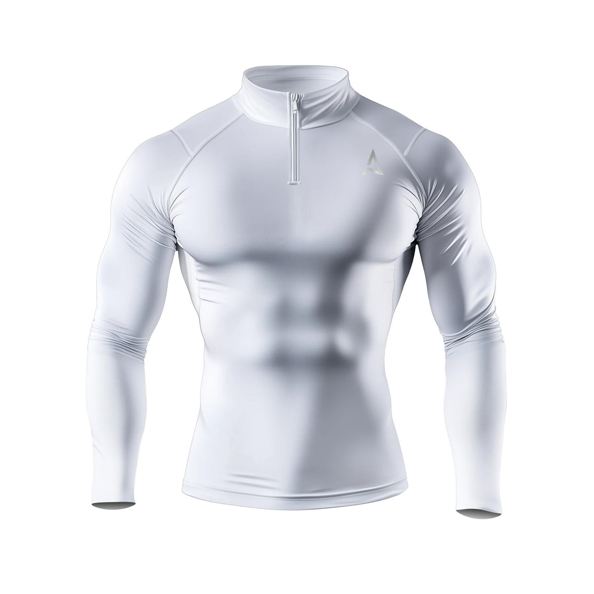 Gymfit Silver Compression Zip - Gymfit