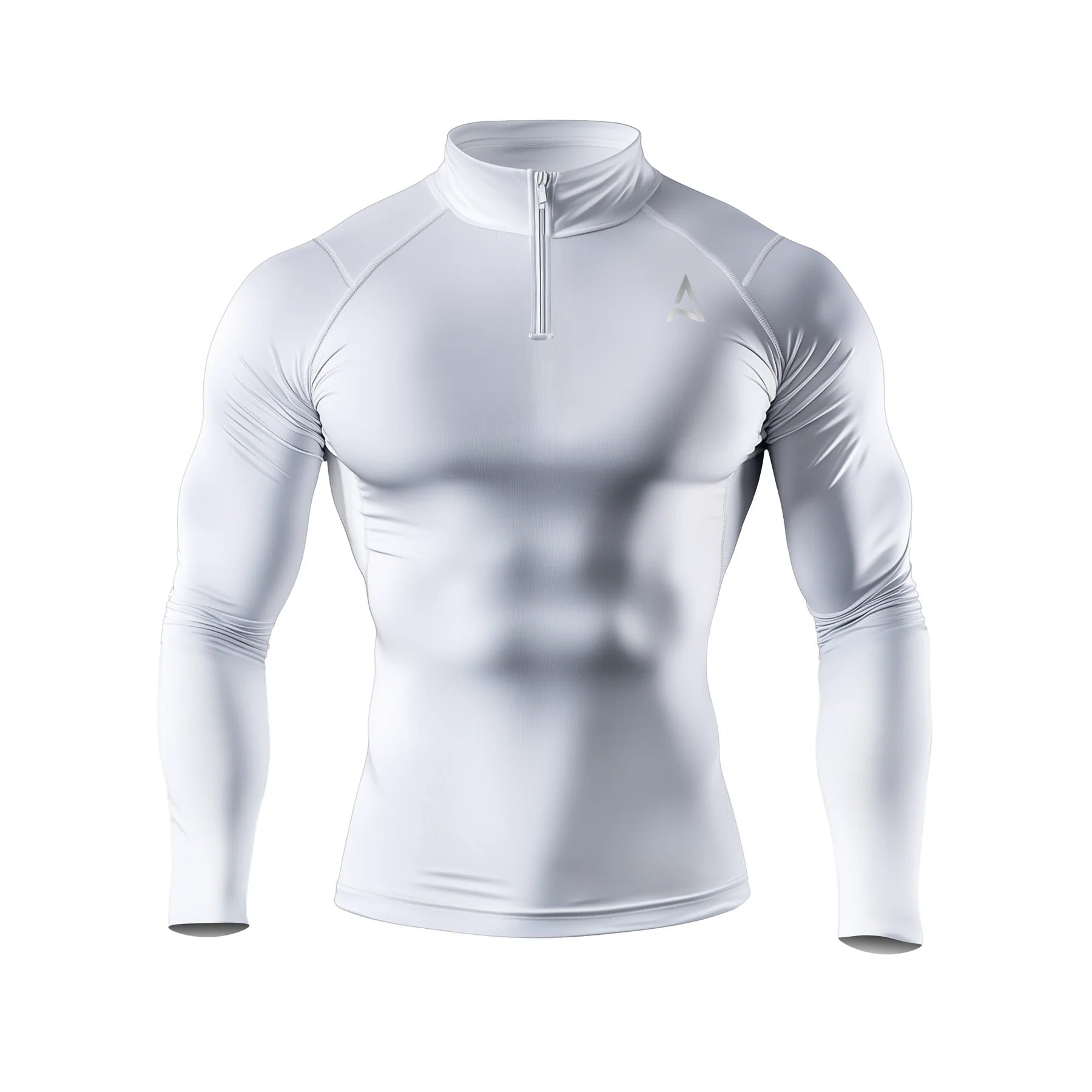 Gymfit Silver Compression Zip - Gymfit