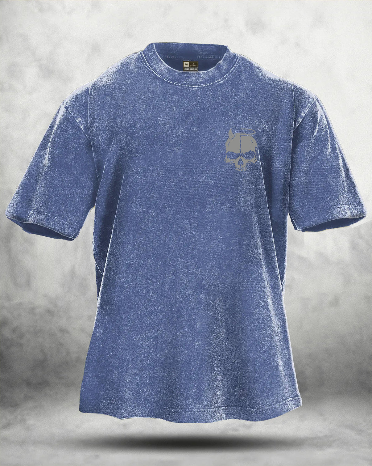 T-shirt délavé GYMFIT SKUL WING - Gymfit