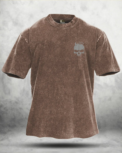 GYMFIT T-shirt washed à manches ailées SKUL - Gymfit