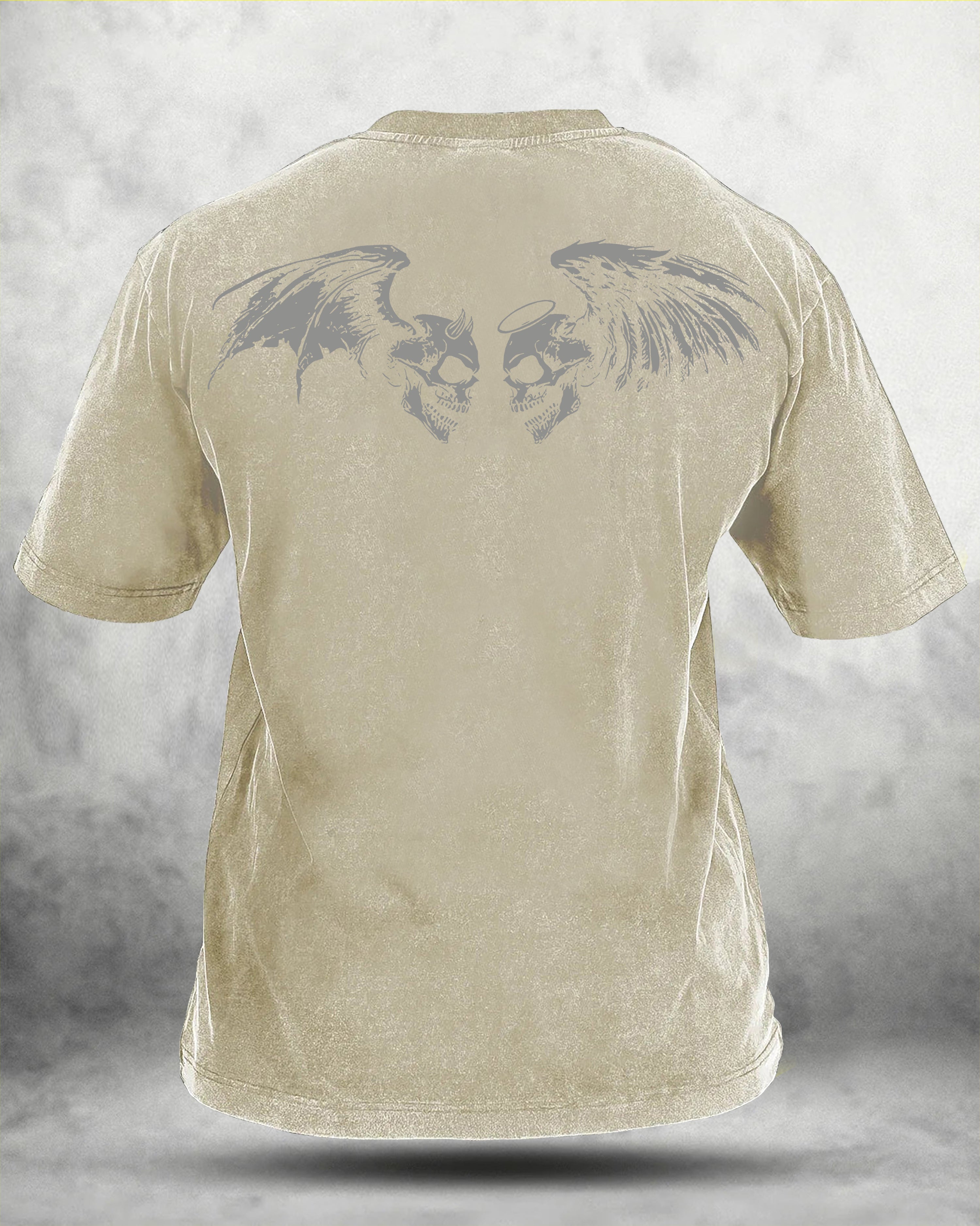 T-shirt lavé SKUL WING - Gymfit
