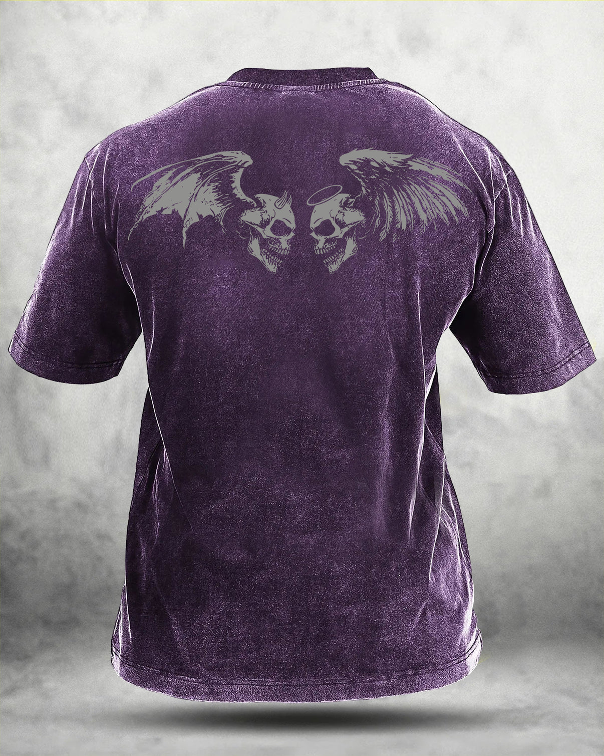GYMFIT T-shirt lavé Skull Wing - Gymfit