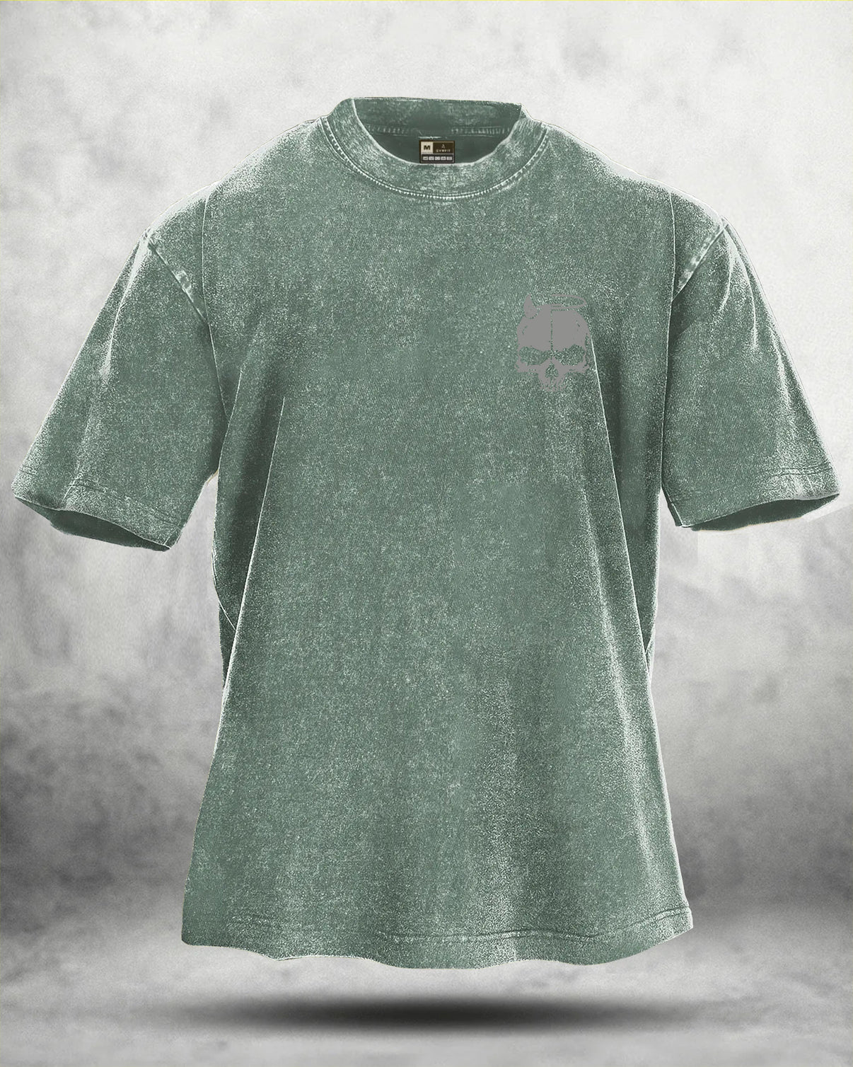 T-shirt délavé SKUL WING - Gymfit