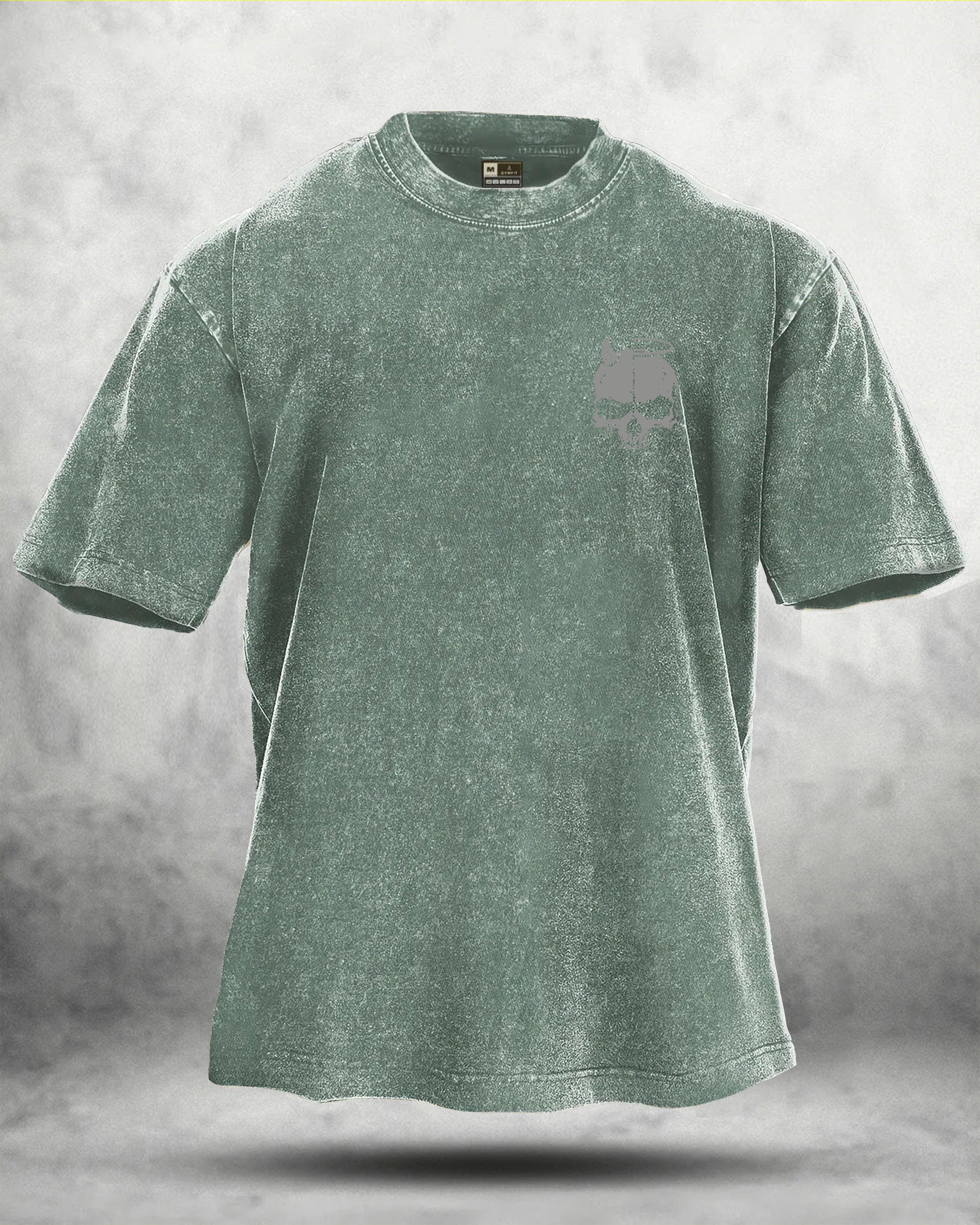 T-shirt délavé SKUL WING - Gymfit