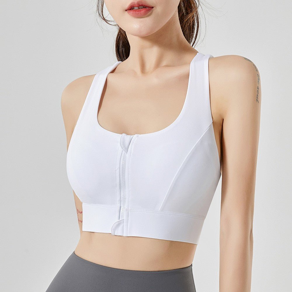 Gymfit sport - soutien-gorge de sport avec fermeture éclair - Gymfit