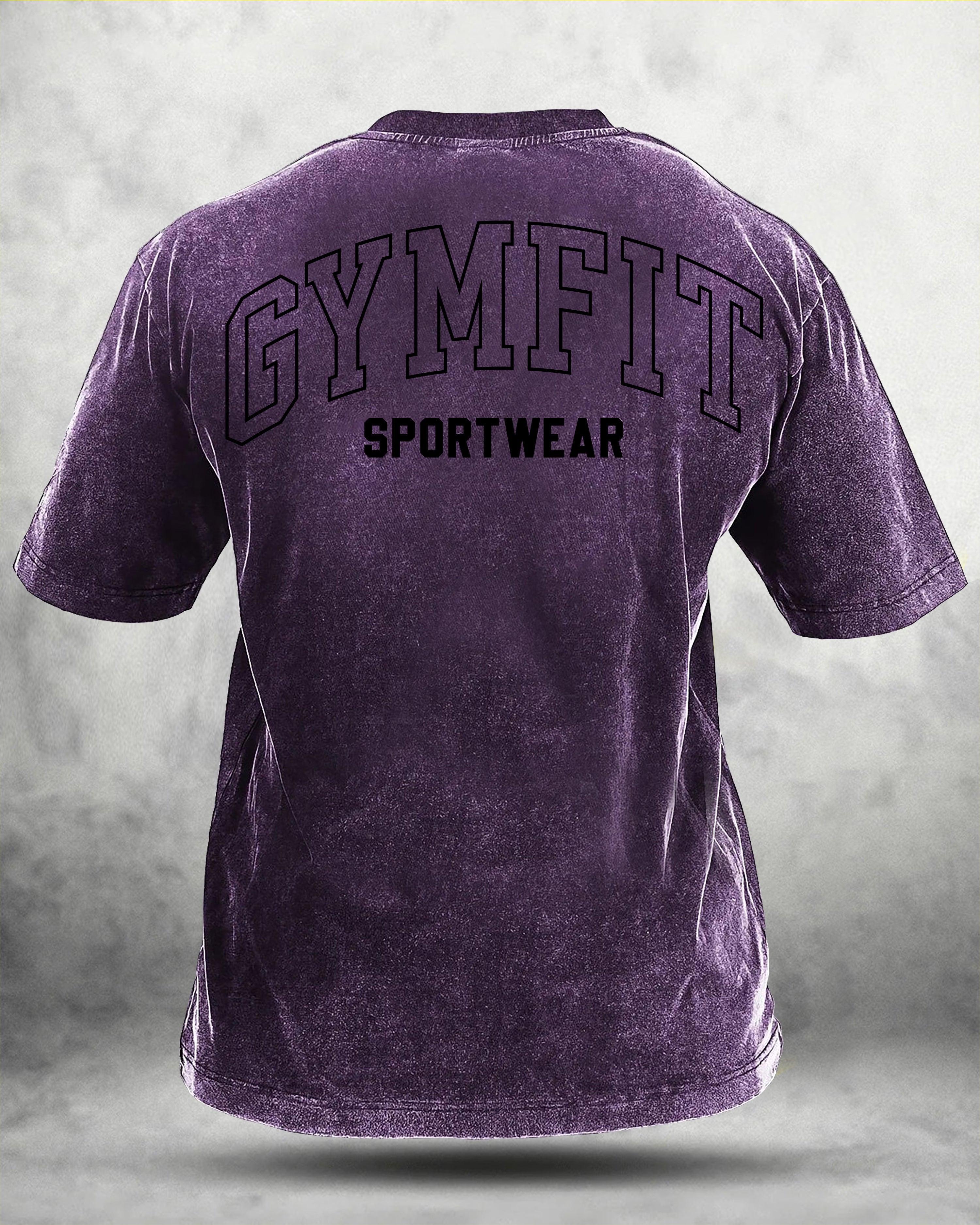 GYMFIT SPORTWEAR T-SHIRT DÉLAVÉ - Gymfit