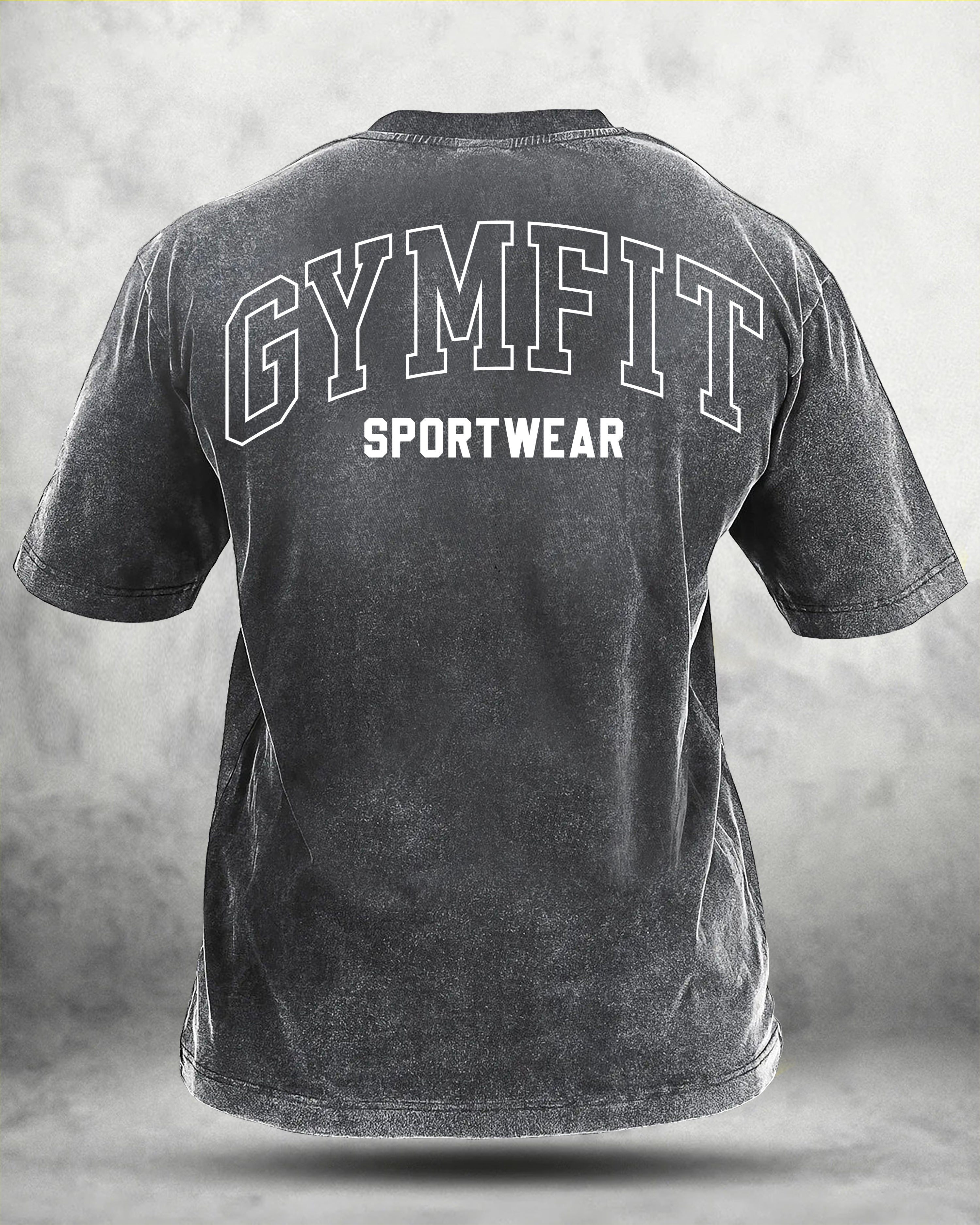 GYMFIT SPORTWEAR T-shirt délavé - Gymfit