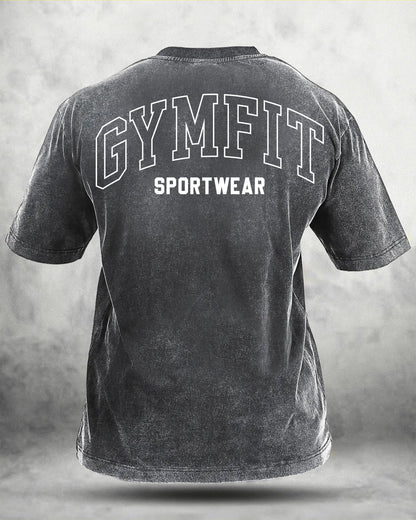 GYMFIT SPORTWEAR T-shirt délavé - Gymfit